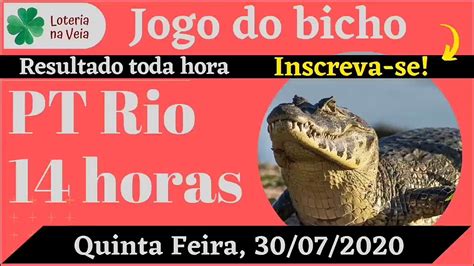 jogo do bicho pt rio das 14 horas